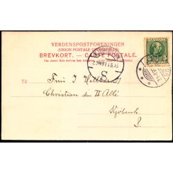 Nyk�bing Mors - Udsigt fra M�llebakken - C. St. 2251 - Brugt