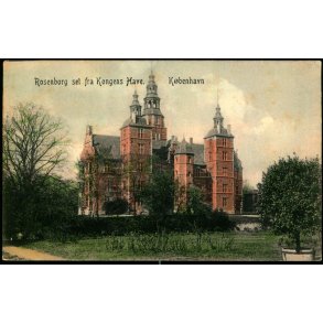 Rosenborg set fra Kongens Have - Kbenhavn - F. . K. 151
