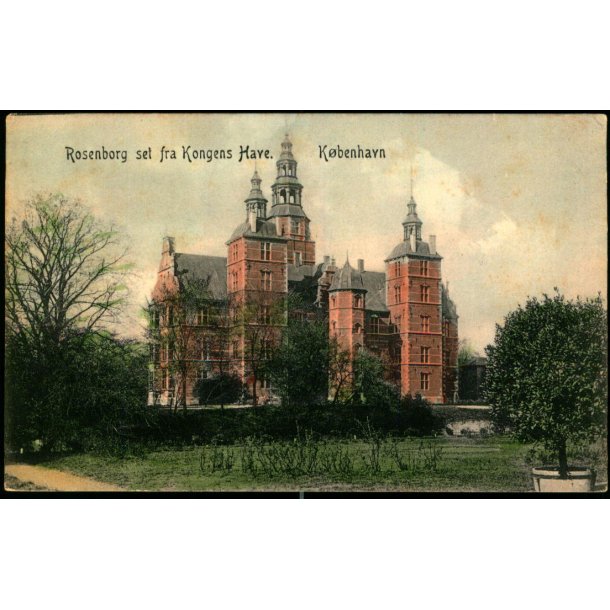 Rosenborg set fra Kongens Have - Kbenhavn - F. . K. 151