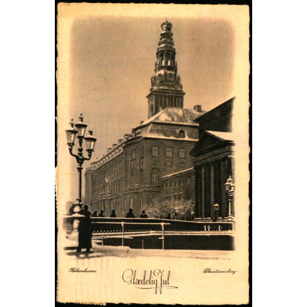 K�benhavn - Christiansborg - Gl�delig Jul - Eneret Serie 1