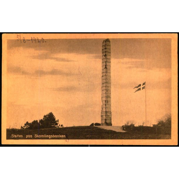 St�tten paa Skamlingsbanken - R. Jensen 51170 - Ubrugt