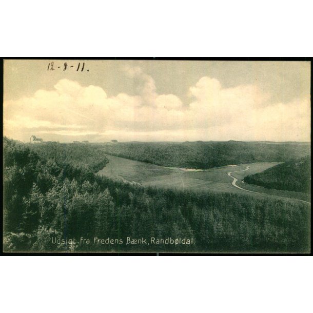 Udsigt fra Fredens B�nk - Randb�ldal - S. L. S�rensen 9080 - Ubrugt