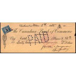 The Canadian Bank of Commerce 1935