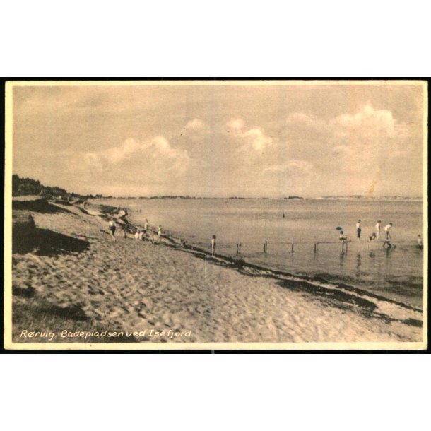 R�rvig - Badepladsen ved Isefjord - G.Rasmussens Bogh. 92291 - Brugt