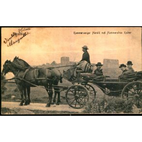 Bornholm - Kammersanger Herold ved Hammershus Ruiner - Colbergs Bogh. u/n - Brugt