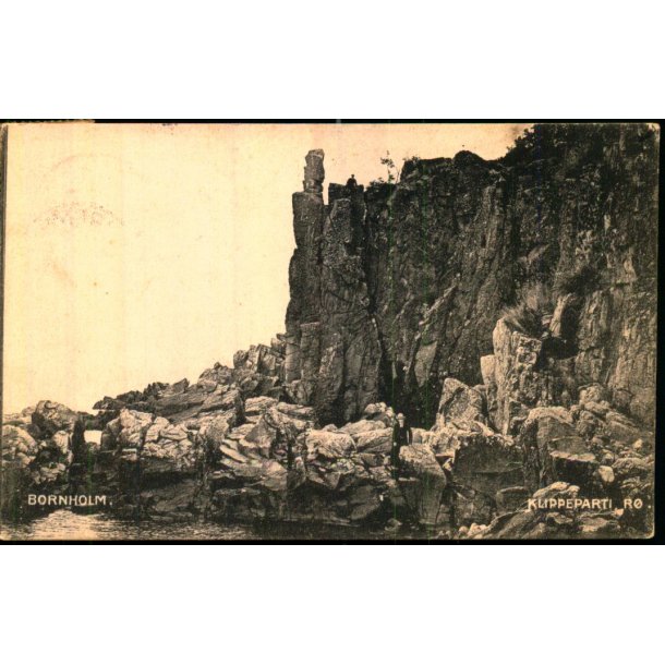 Bornholm - Klippeparti - R - Danmark u/n - Brugt