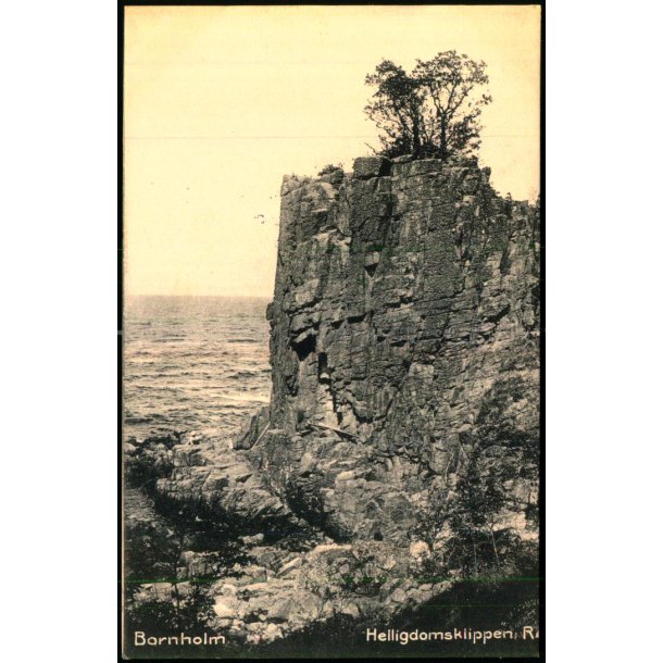 Bornholm - Helligdomsklippen - R - H.P.J.A. u/n - Brugt