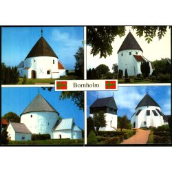 Bornholm - Sct. Ols - Nyker - Nylars - sterlars Rundkirke - Trojaborg BO 8 - Brugt