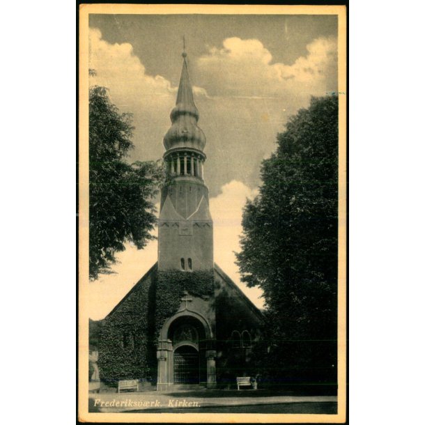 Frederiksv�rk - Kirken - N.O. Nielsen 5095 - Ubrugt