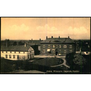 Indre Missions Hjskole - Haslev  - A. Jensens Bogh. 36533 - Ubrugt