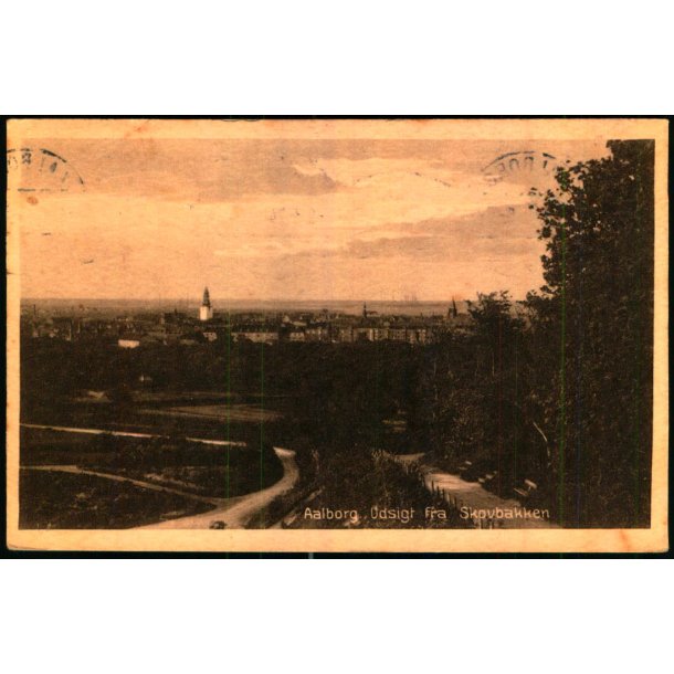 Aalborg - Udsigt fra Skovbakken - Stender 35255 - Brugt
