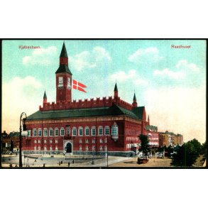 Kbenhavn -  Raadhuset - u/n - Ubrugt