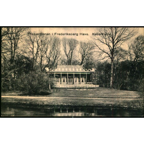 Kbenhavn - Thepavillonen i  Frederiksberg Have - N.K. 604 - Brugt