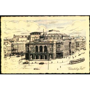 K�benhavn - Det kongelige Teater -  Gl�delig Jul - u/n - Brugt