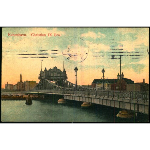 K�benhavn - Christian d.IXs Bro - No. 1000 - Brugt