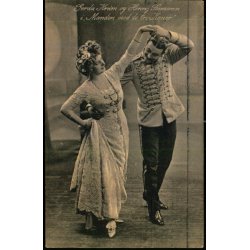 Gerda Krum og Henry Seemann i Manden med de tre Koner  - Alex Vincent 1707 - Brugt