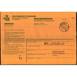 Samlekuvert - M/S Jutlandia 19 - 10 - 77 - Gteborg - Sverige