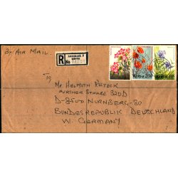 Luftpost Rekommanderet Brev fra Kenya til Tyskland - 4 - 8 - 83