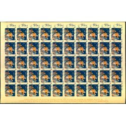 Danmark julemrkeark 1939 - Frejovertryk - UTAKKET