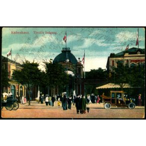 Kbenhavn - Tivolis Indgang - Alex Vincent 11 - Brugt