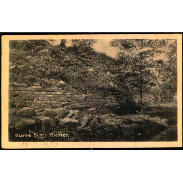 Gurre Slots Ruiner - Jens Mllers Eftf. u/n - Ubrugt