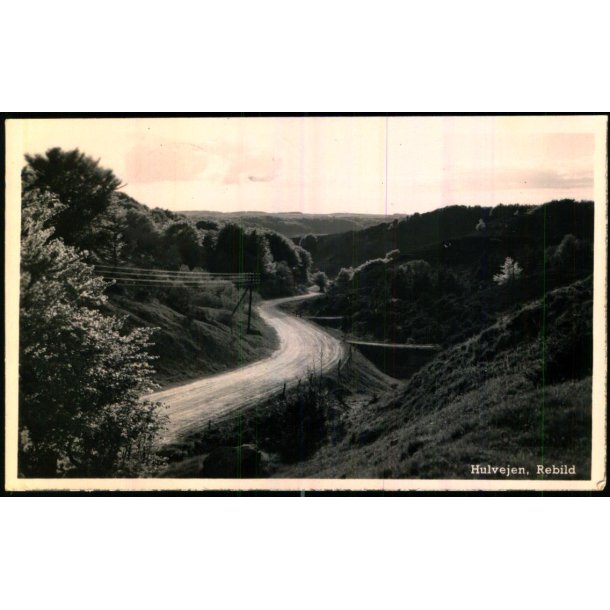 Hulvejen - Rebild - Fotokort u/n - Brugt