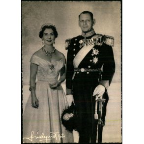 Kong Frederik og Dronning Ingrid - Stender 7013 K - Ubrugt