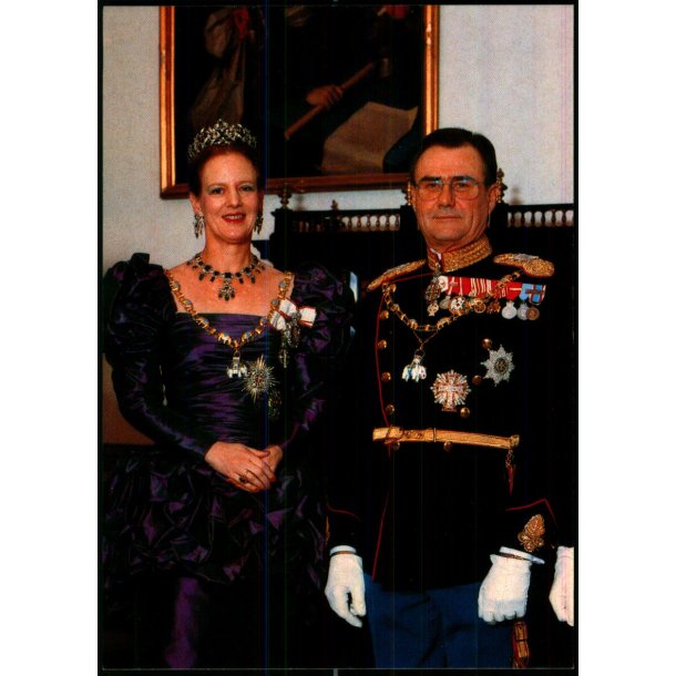 Dronning Margrethe og Prins Henrik - Trojaborg KB 53 - Ubrugt