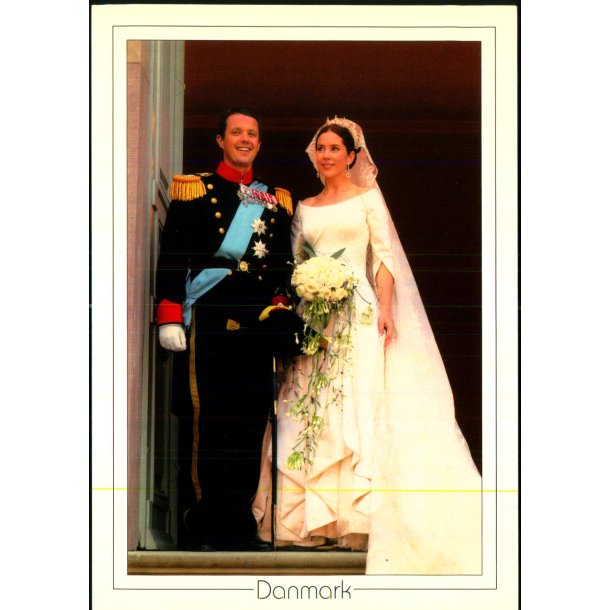 Kronprins Frederik og Marys Bryllup  - Colorprint D 131 - Ubrugt