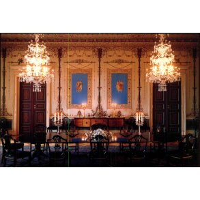 Den daglige spisesal - Det kongelige Slot - Posten 4 - 12x17 cm - Ubrugt