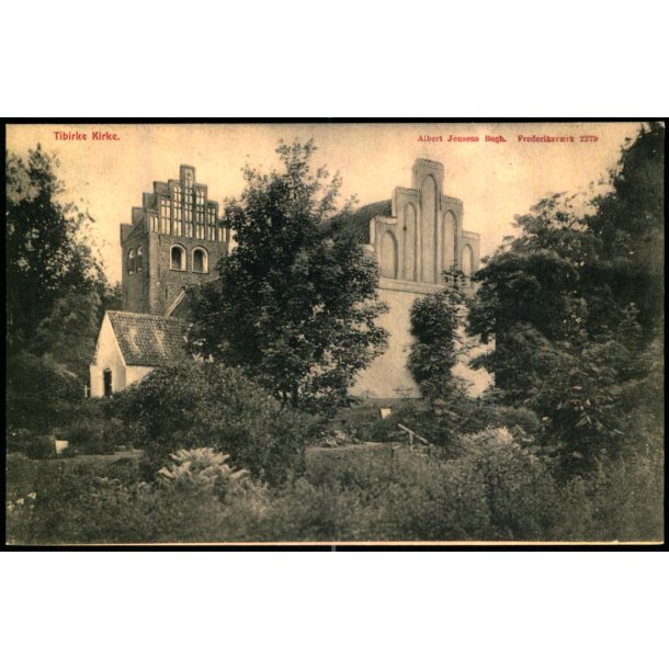 Tibirke Kirke - A. Jensens Bogh. 2279 - Ubrugt