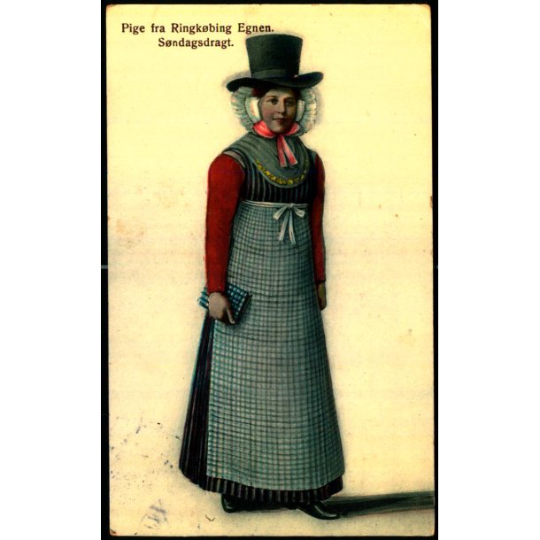 Pige fra Ringkbing Egnen - Sndagsdragt - u/n - Brugt