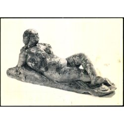 Ole Haslunds Hus - Liggende Kvindefigur - Amagertorv - u/n - Brugt