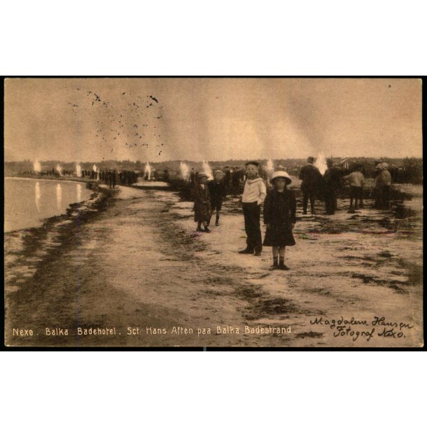 Nex - Balka Badehotel - Sct. Hans Aften paa Balka Badestrand - Christian Svendsen 72 - Brugt