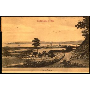 Faaborg Aar c. 1800 - Warburgs Kunst Forlag 8 - Brugt