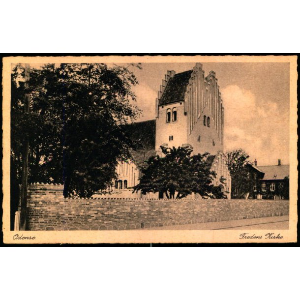 Odense - Fredens Kirke - Rudolf Olsen 115 - Ubrugt