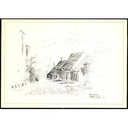 Pr�stegade med flere Middelalderhuse - u/n - Ubrugt