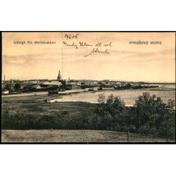 Nyk�bing Mors - Udsigt fra M�llebakken - C. St. 2251 - Brugt