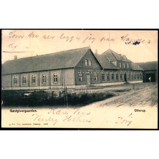 Otterup - G�stgivergaarden - Chr. Andersen 1482 - Brugt