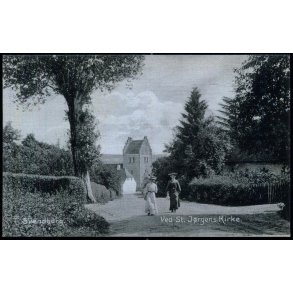 Svendborg - Ved St. Jrgens Kirke - Stender 7347 - Ubrugt