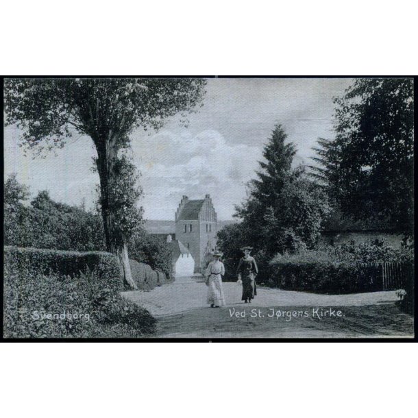 Svendborg - Ved St. Jrgens Kirke - Stender 7347 - Ubrugt