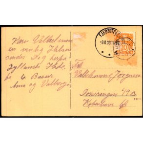 HJORTSDAL p Postkort