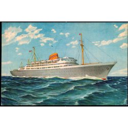 M/S OSLOFJORD - Norwegian America Line - E.M. 10 - 63 - Brugt