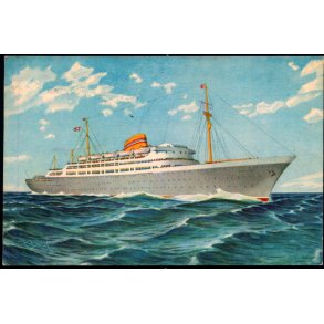 M/S OSLOFJORD - Norwegian America Line - E.M. 10 - 63 - Brugt