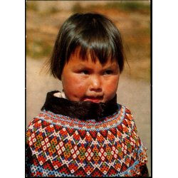 Lille grnlnderpige i festdragt - doncolor G 11 - Brugt