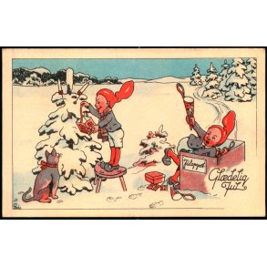 Gadsb�ll - Gl�delig Jul - Rudolf Olsen u/n - Ubrugt