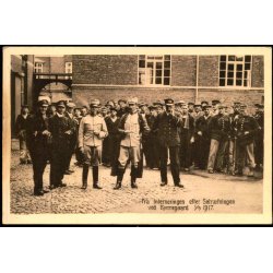 Fra Interneringen efter S�tr�fningen ved Bjerregraard 1 - 9 - 1917 - N.P. Holm 45421 - Ubrugt