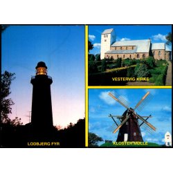 Lodbjerg Fyr - Vestervig Kirke - Kloster M�lle - Trojaborg AG 12 - Ubrugt