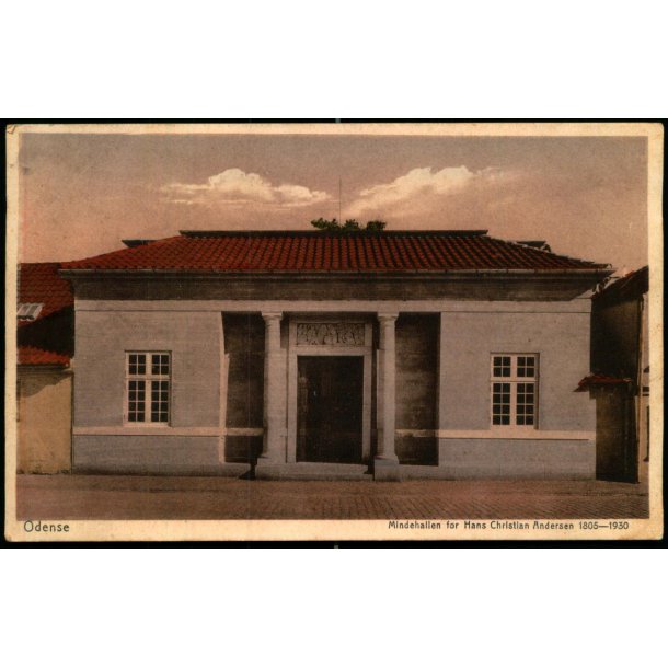 Odense -  Mindehallen for H.C. Andresen 1805 - 1930 - J. Chr. Pedersen 93 - Brugt