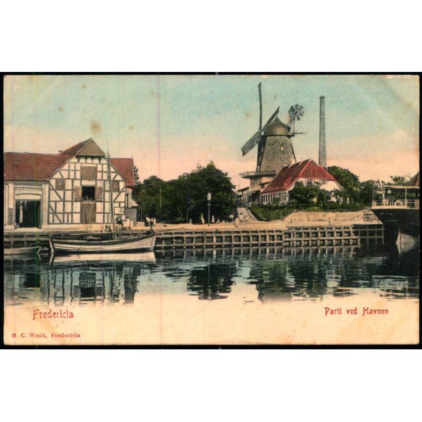 Fredericia - Havnen - H.C. Wenth u/n - Ubrugt - Bulet!